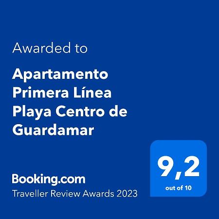 דירות גוארדמר דל סגורה Apartamento Primera Linea Playa Centro De Guardamar מראה חיצוני תמונה