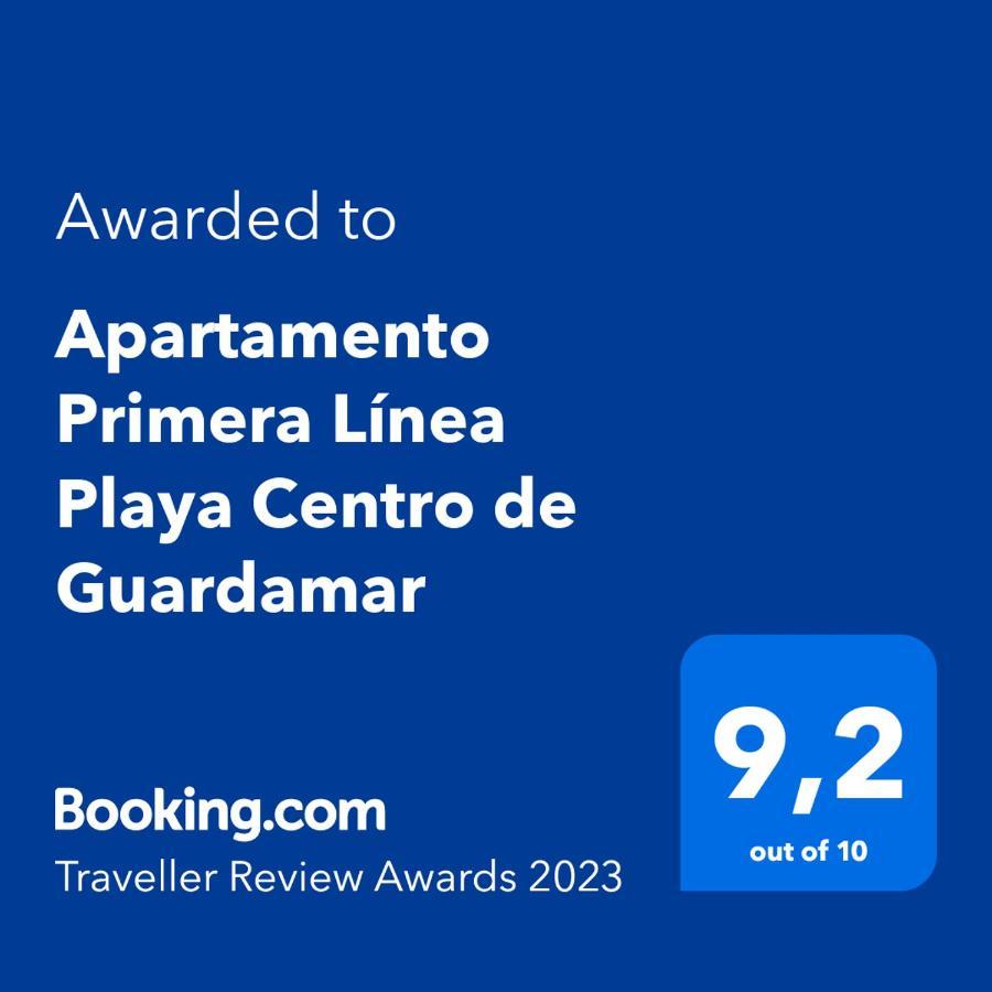 דירות גוארדמר דל סגורה Apartamento Primera Linea Playa Centro De Guardamar מראה חיצוני תמונה